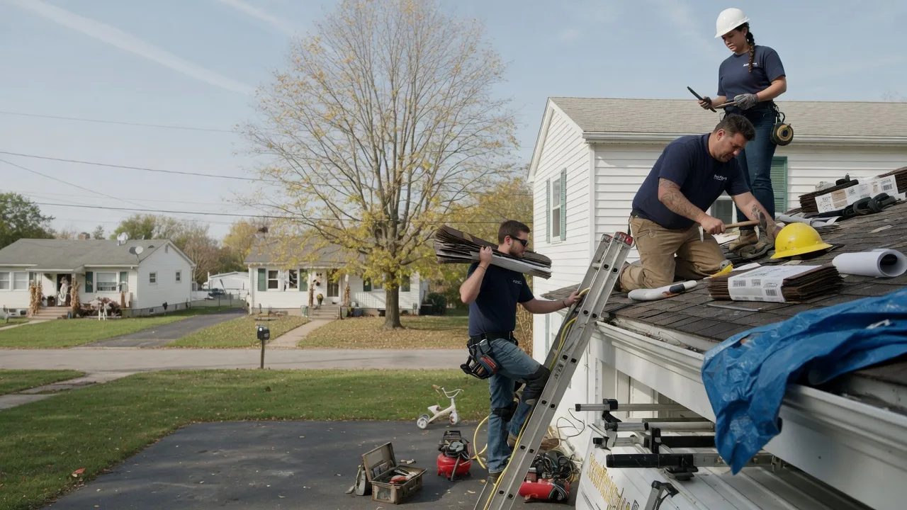 Local Roofing Contractors in Roseville, MI near me